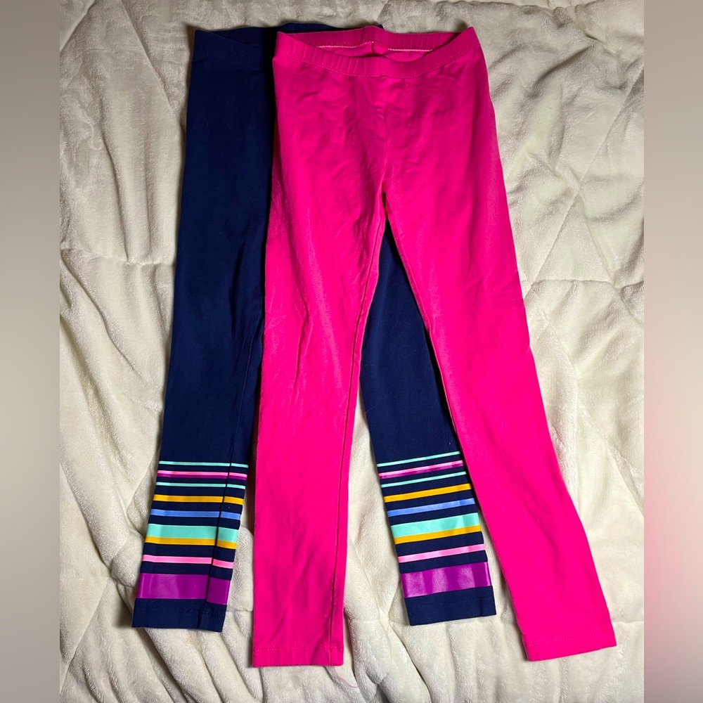 Two Girls Cat & Jack stretch pants. Size 7/8.